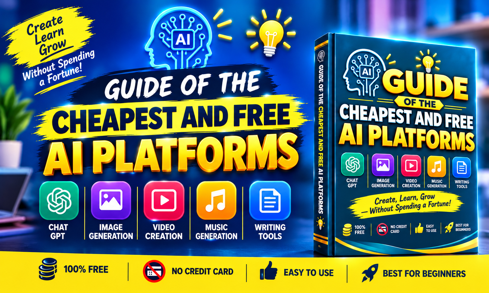 Guide Of The Cheapest & Free AI Platform